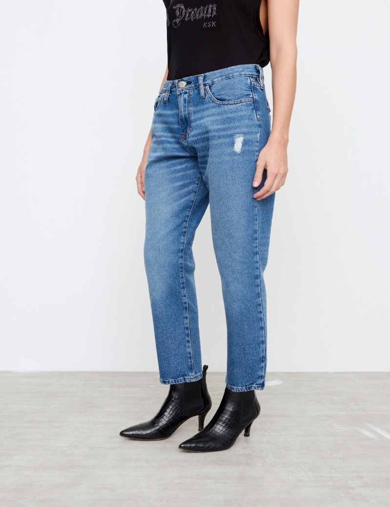 JEANS BOYFIT TASH BLUE