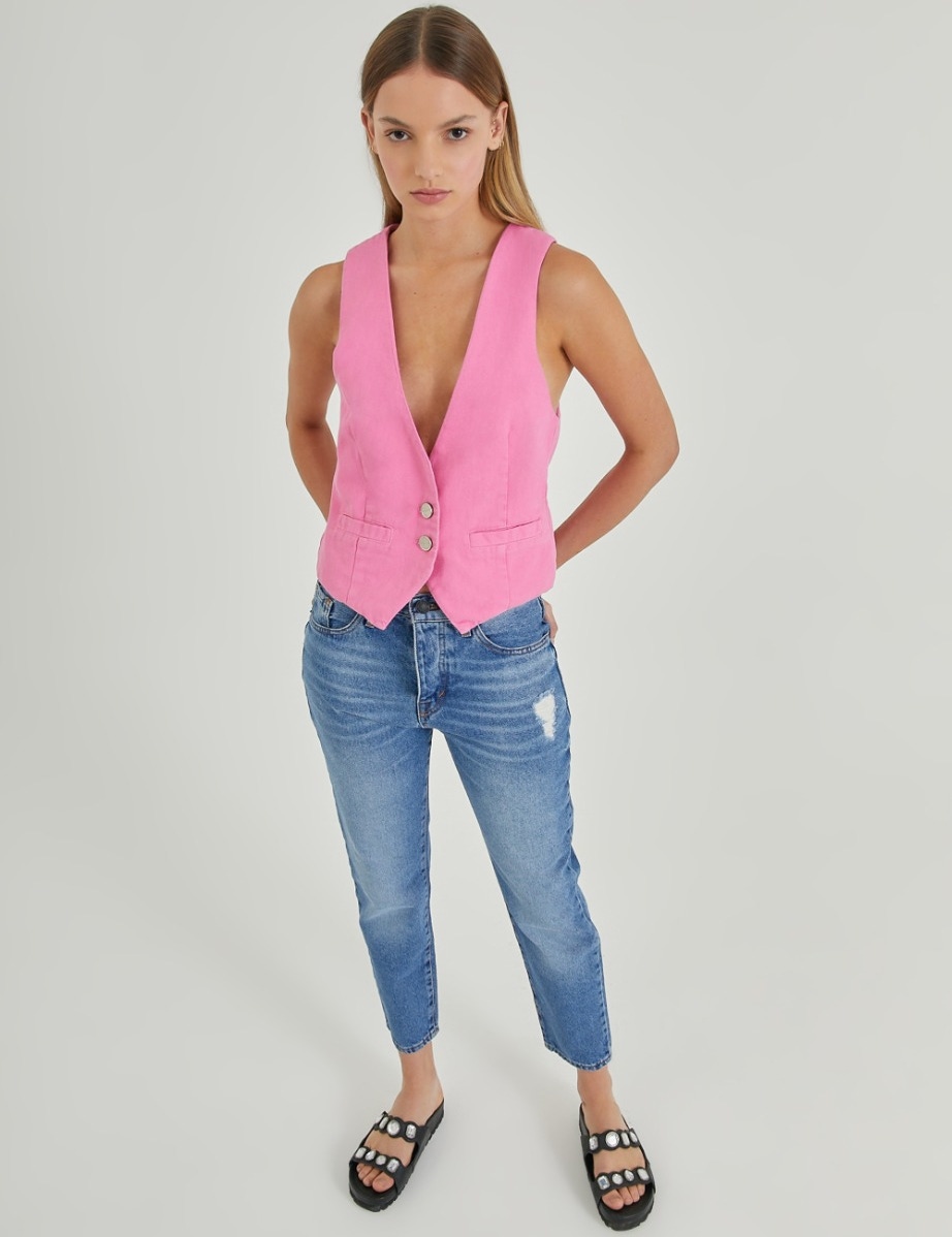 JEANS BOYFIT TASH BLUE