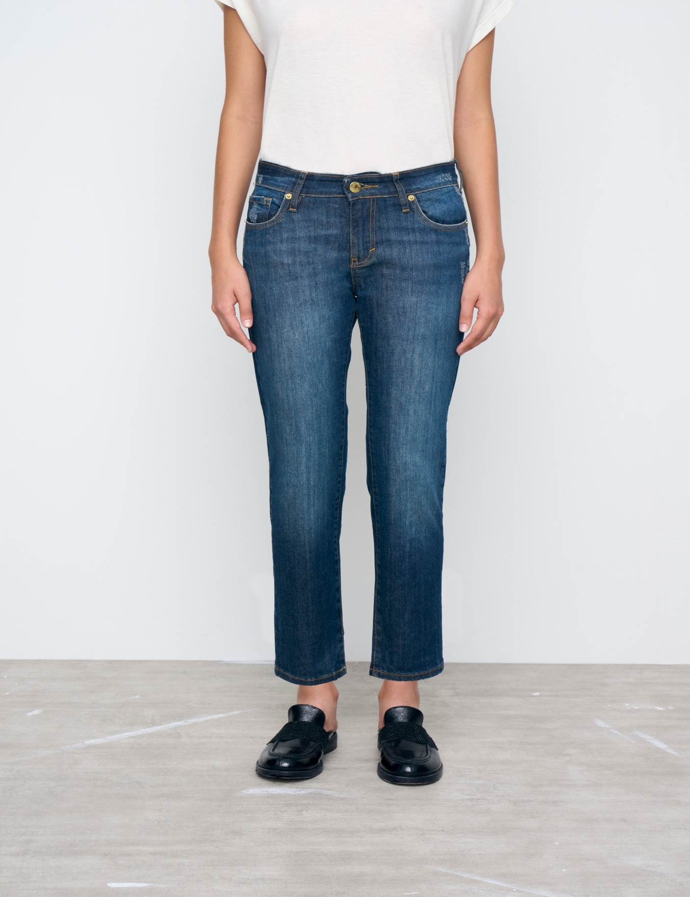 JEANS GARZON DEEP BLUE