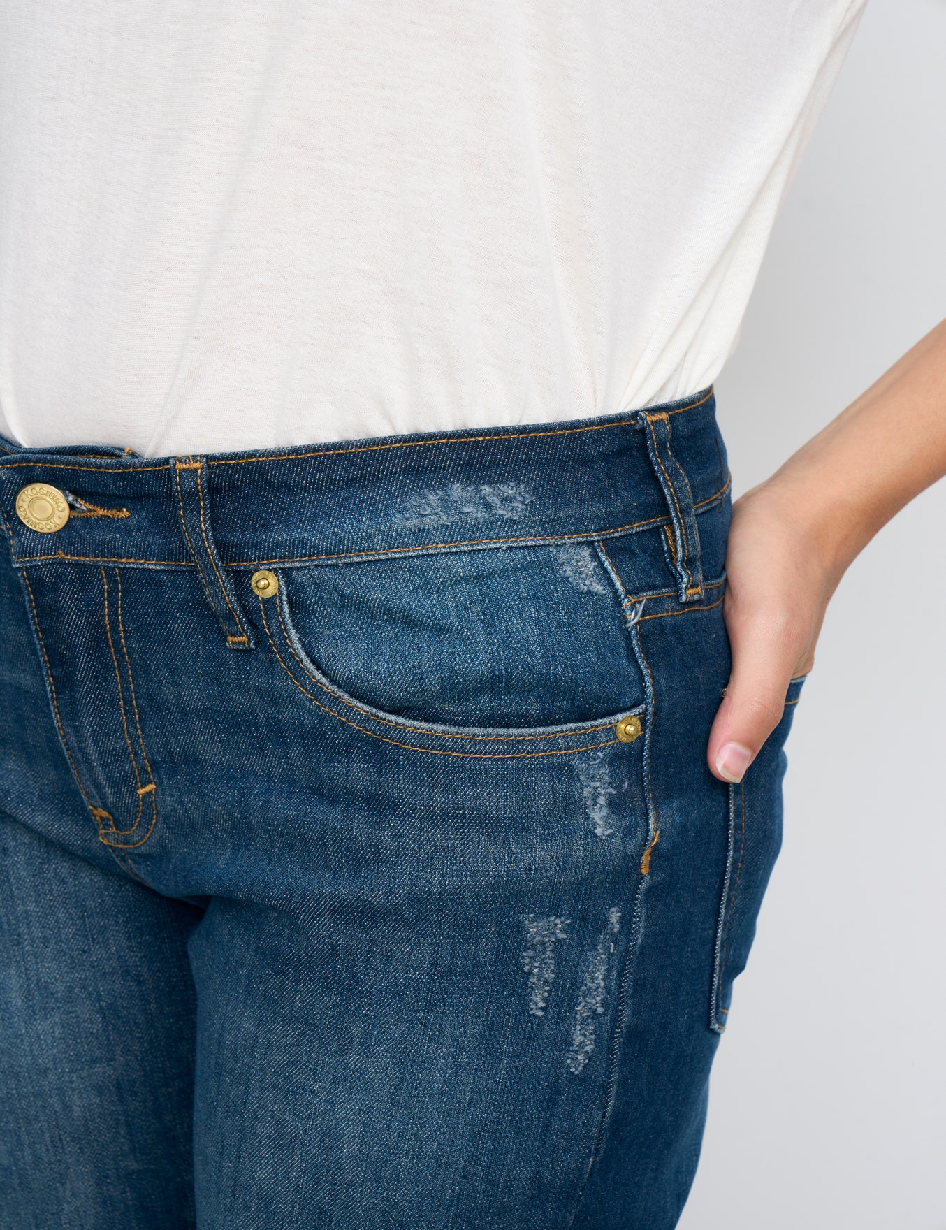 JEANS GARZON DEEP BLUE