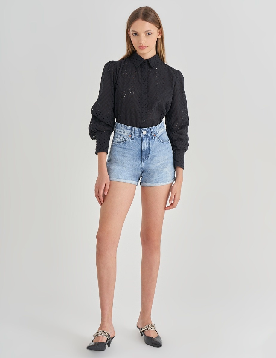 SHORT TASH BLUE