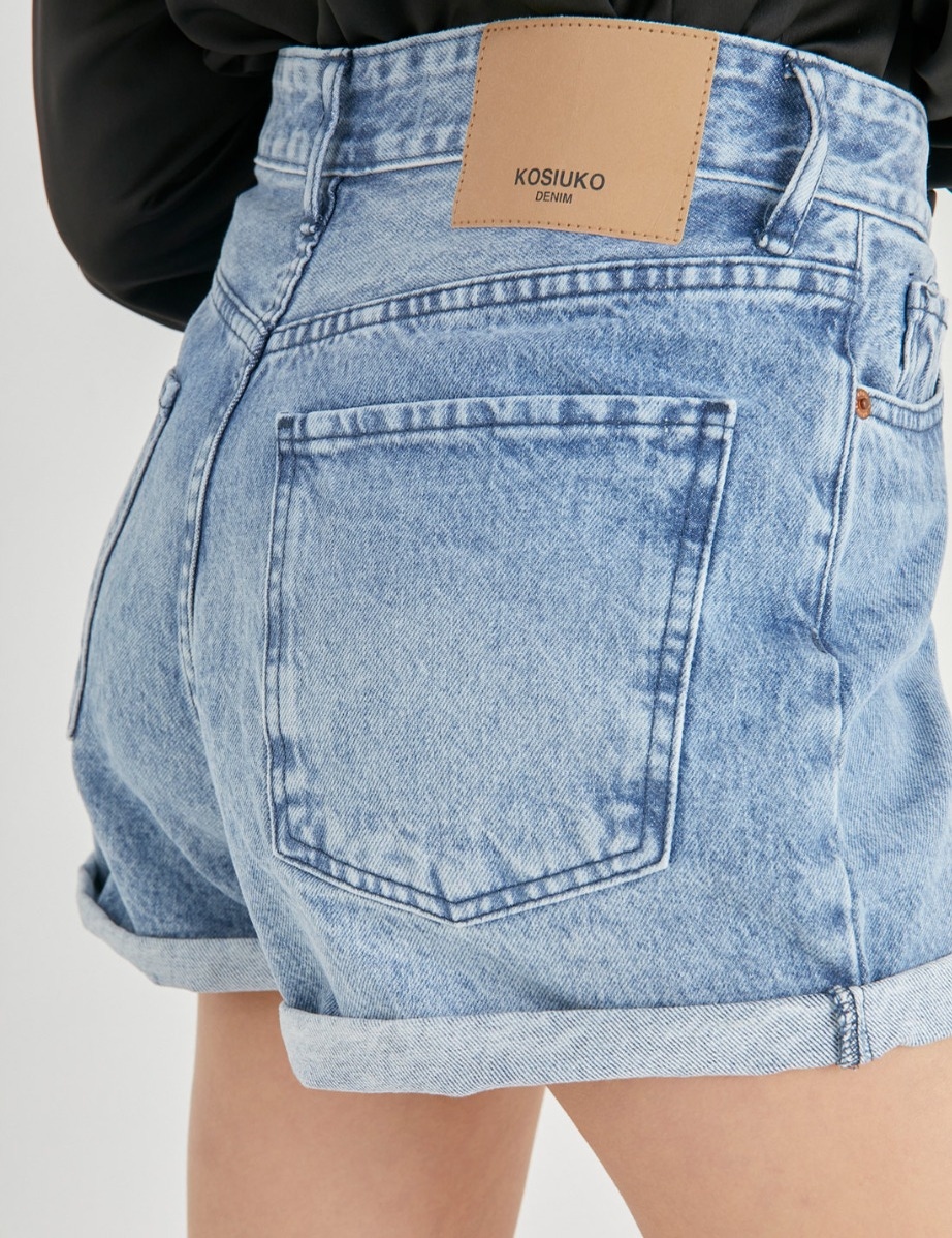SHORT TASH BLUE