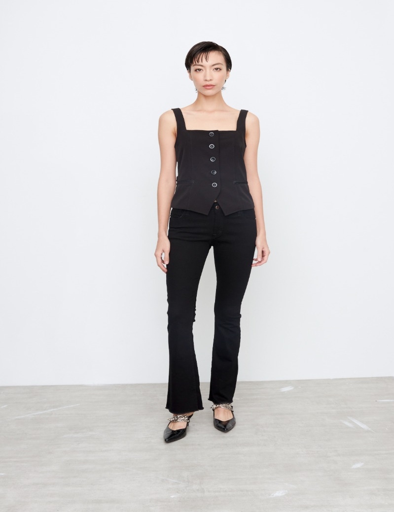 JEANS LOW SAINT BLACK
