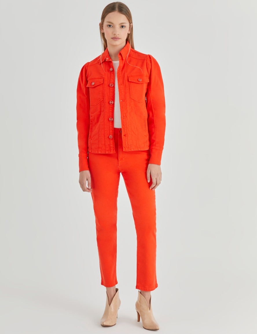 PANTALON RECTO GINGER ROUGE