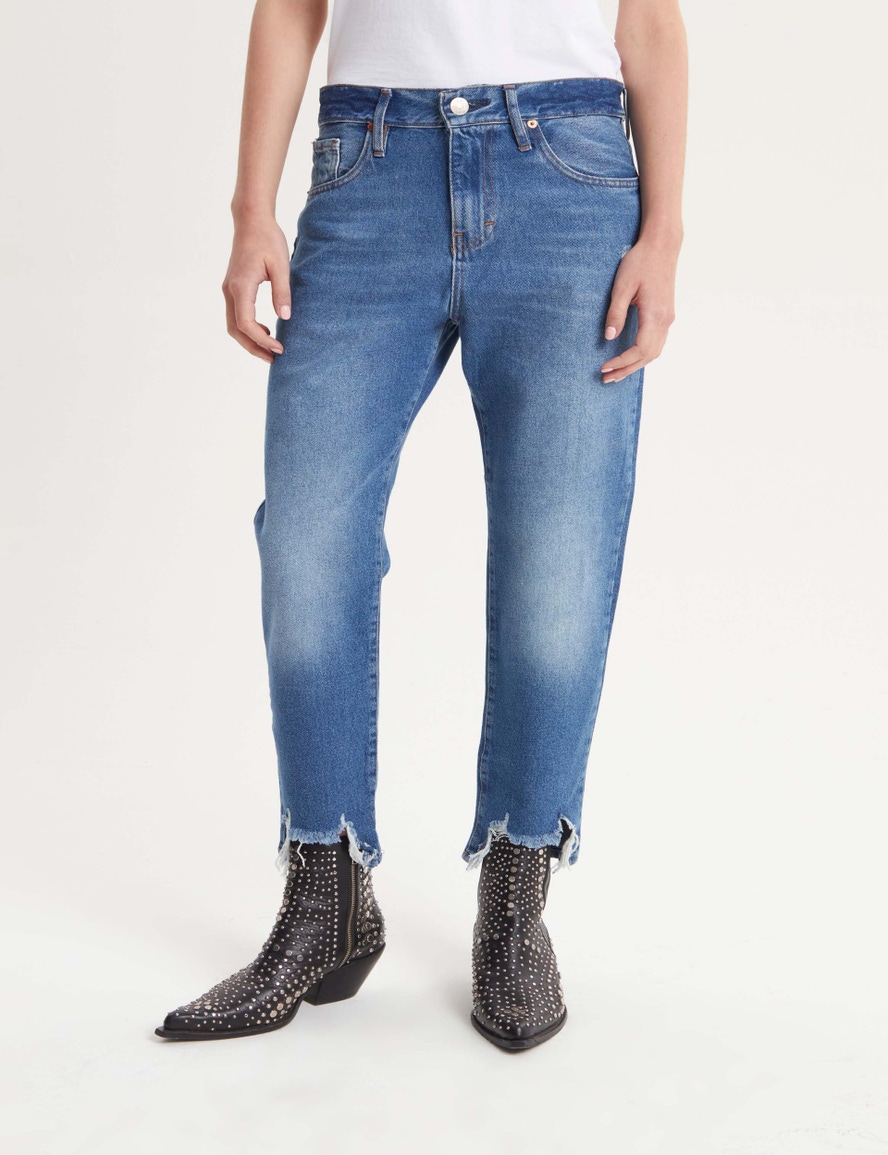 JEANS BOYFIT TASH BLUE BROKEN