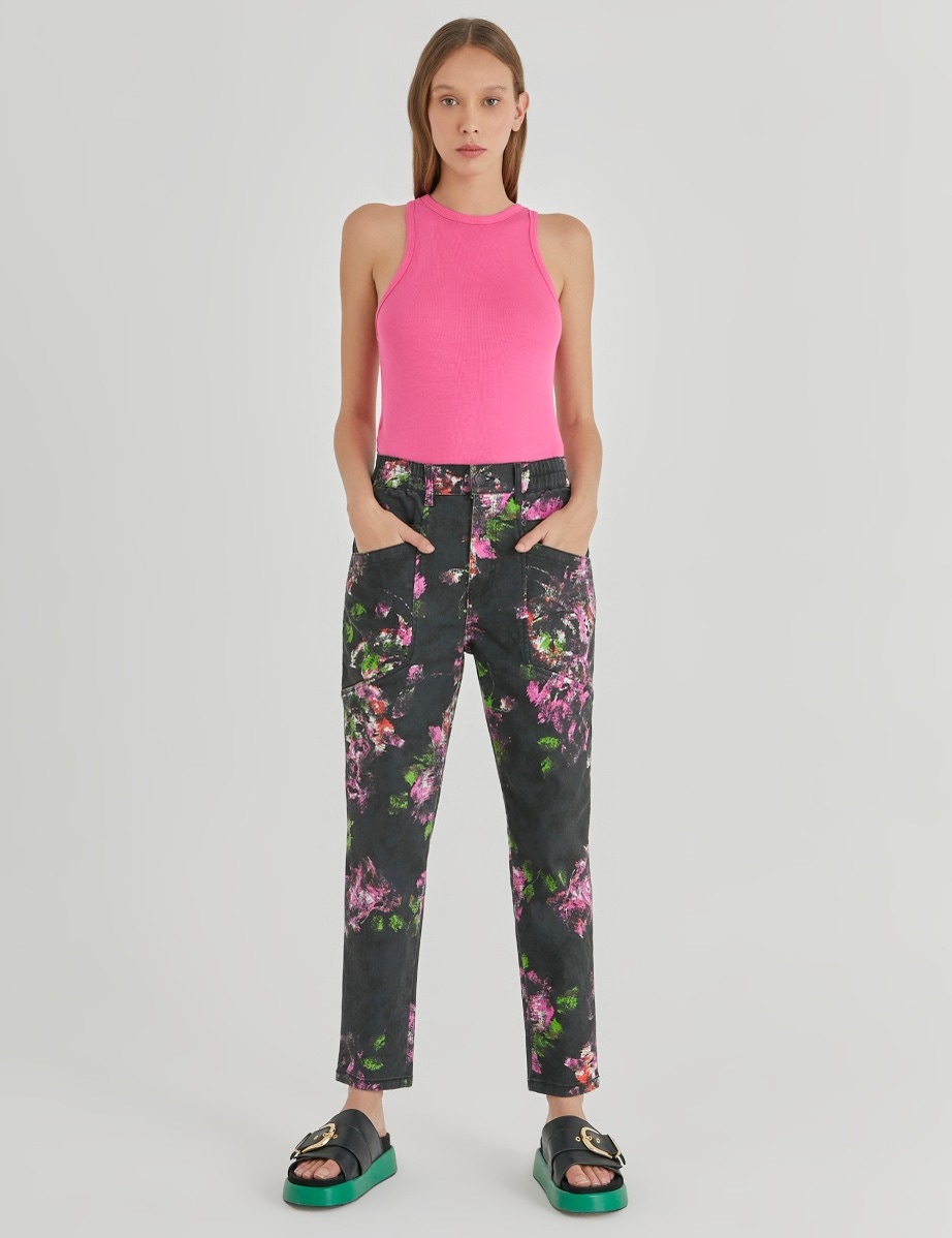 PANTALON BROKEN FLOWER