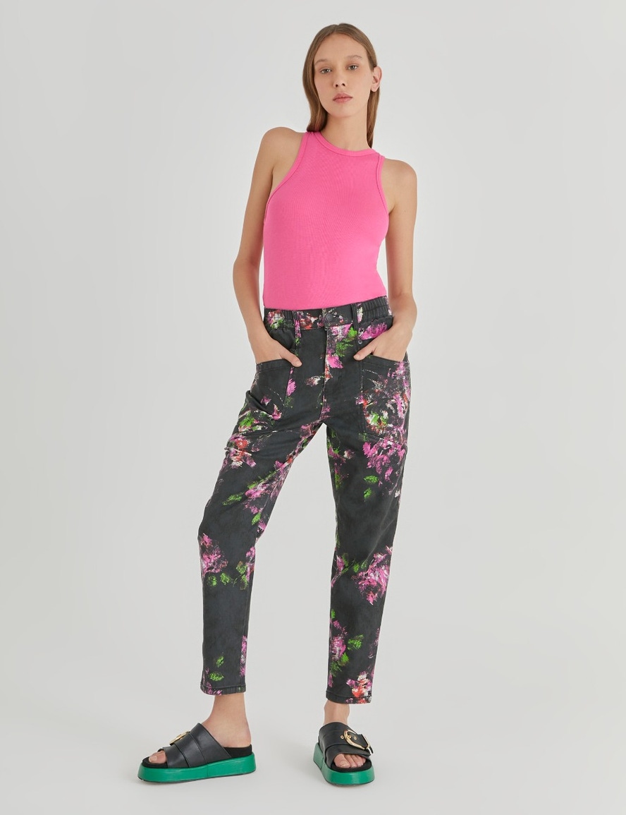 PANTALON BROKEN FLOWER