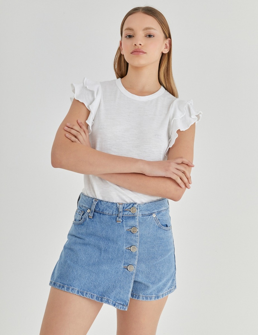 POLLERA PANTALÓN ZOE BLUE