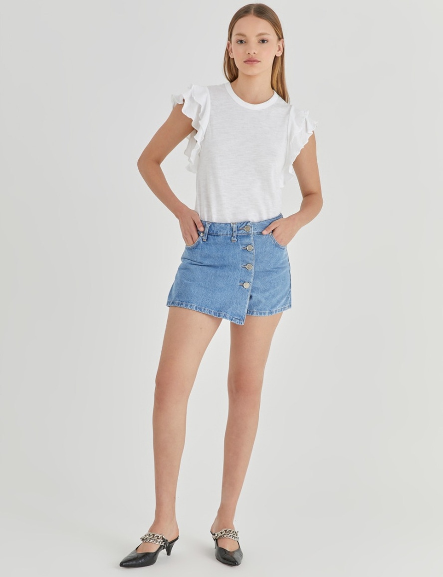 POLLERA PANTALÓN ZOE BLUE