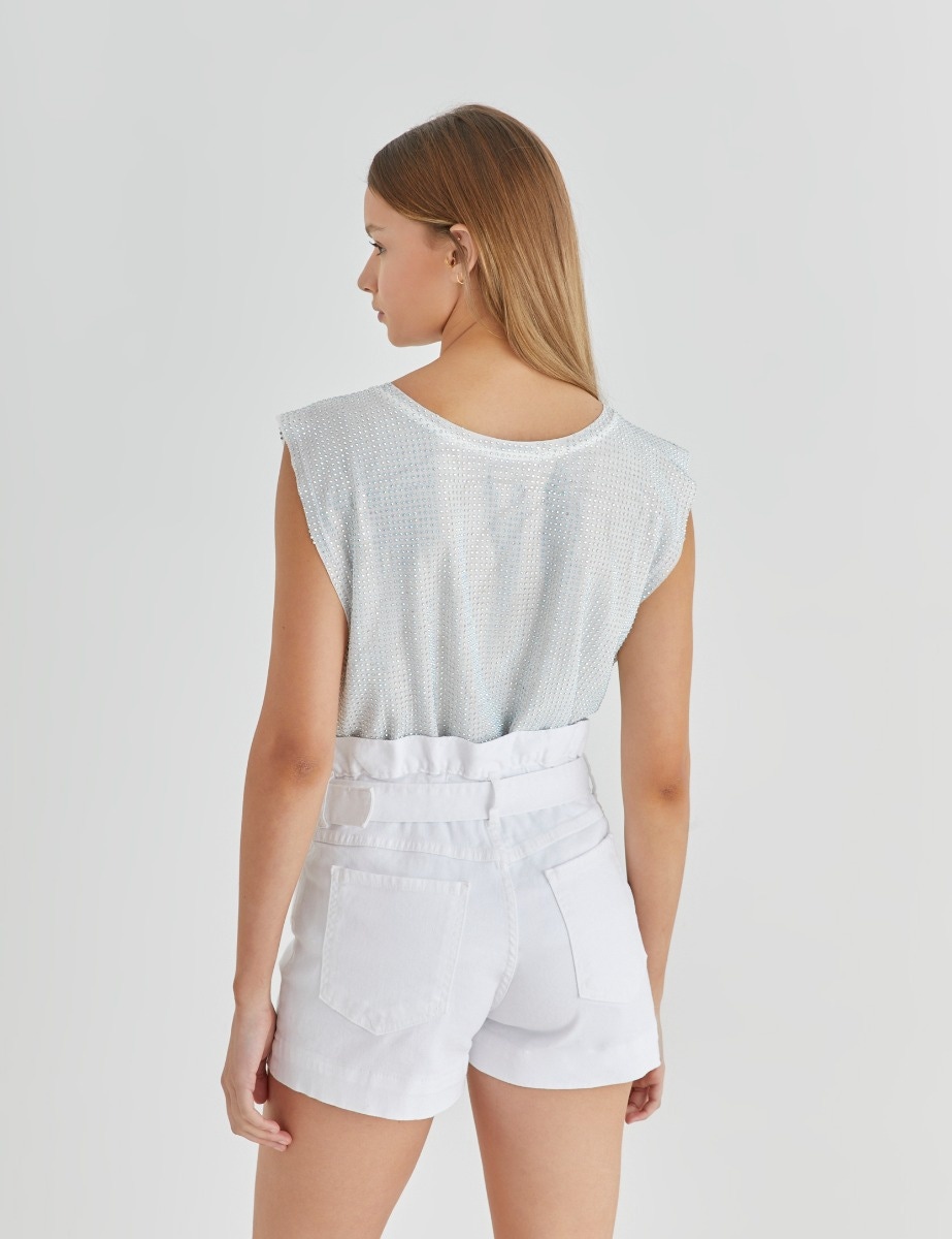 SHORT BELT WHITE