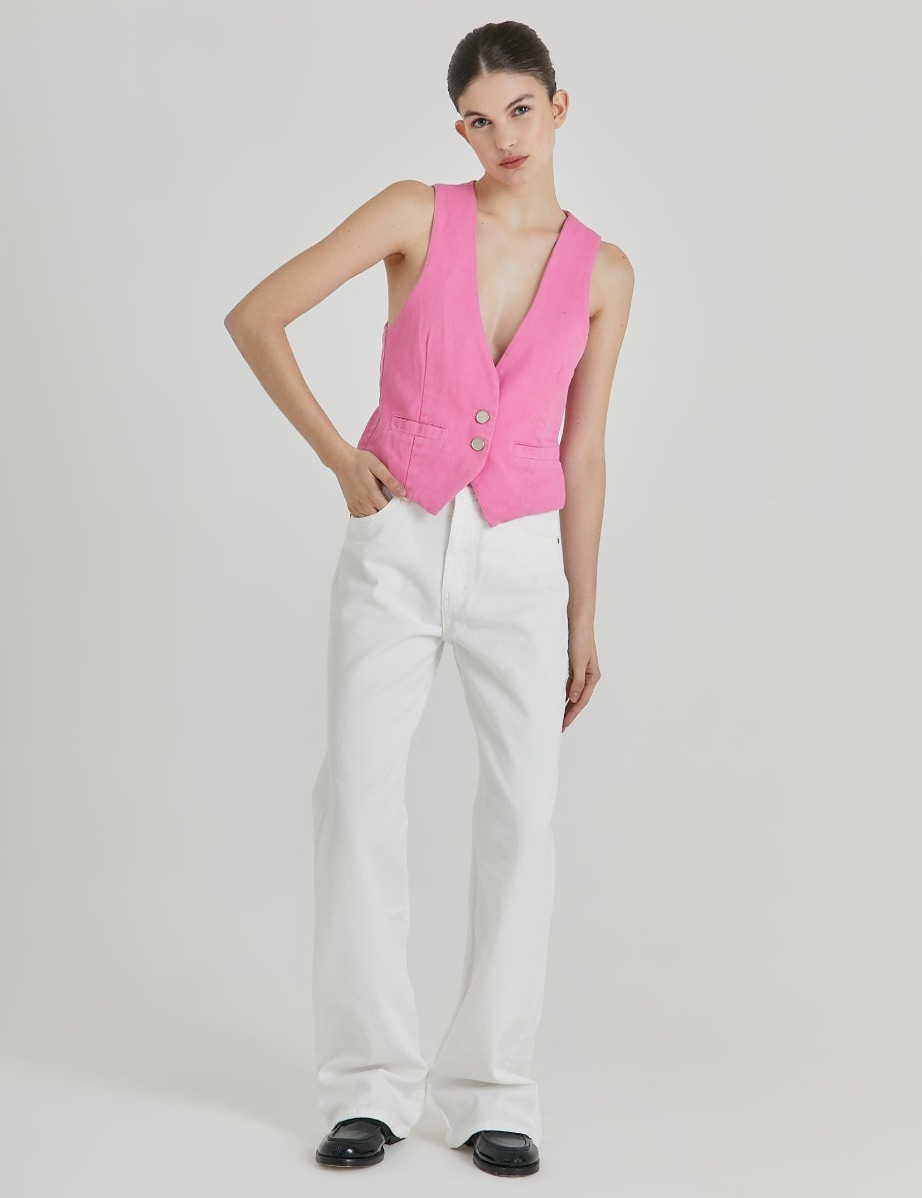 CHALECO BLINDER PINK