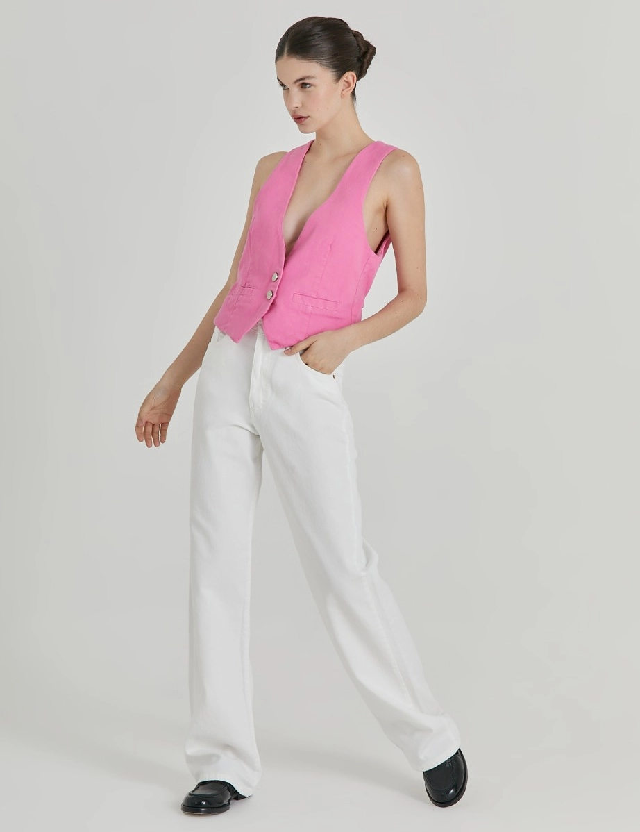 CHALECO BLINDER PINK
