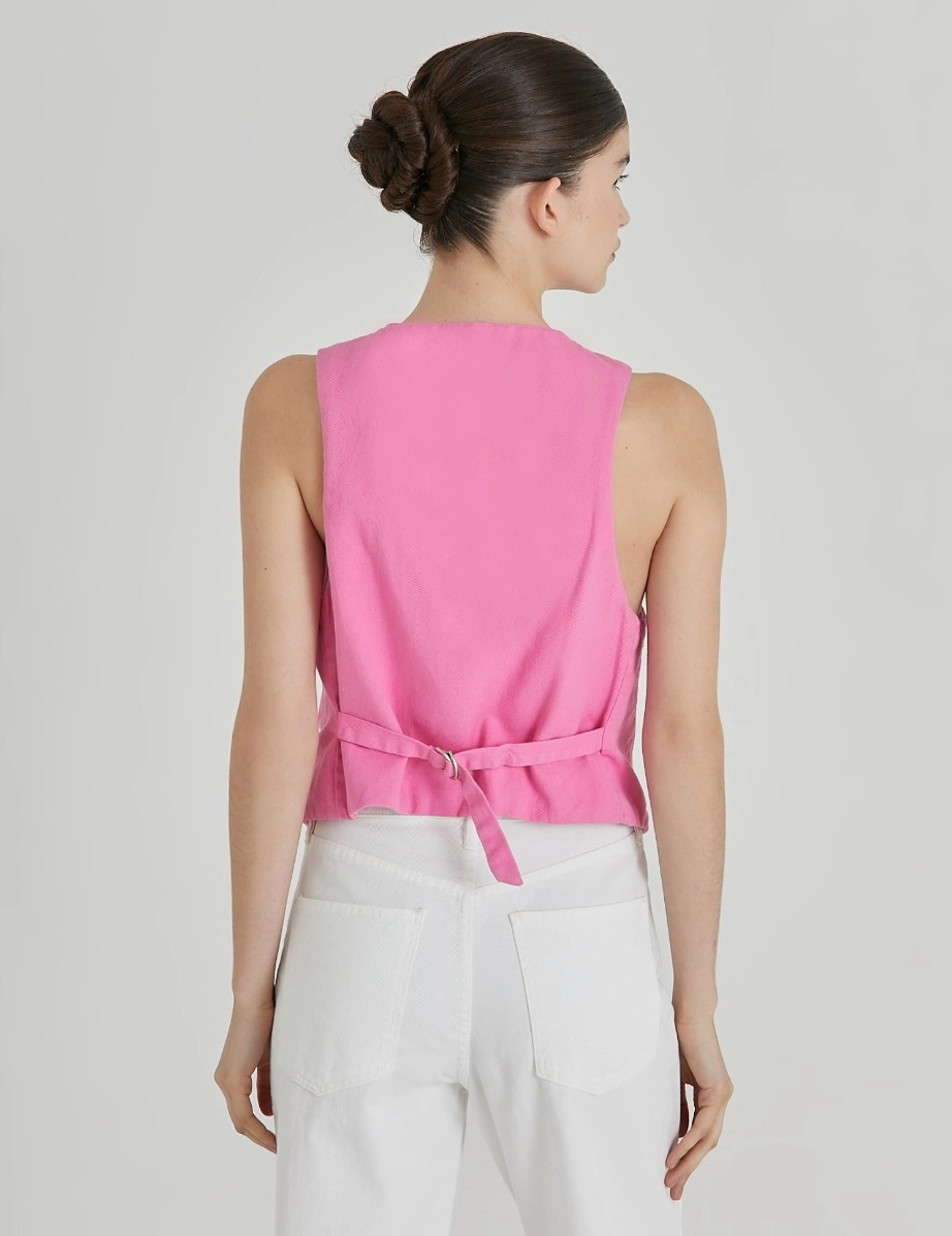 CHALECO BLINDER PINK