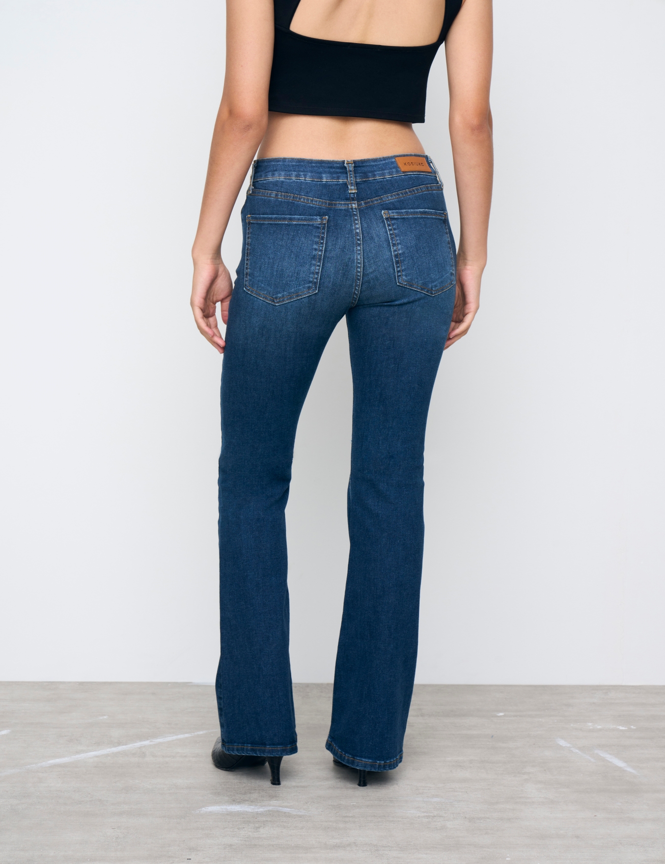 JEANS BOOTCUT SLIM BLUE