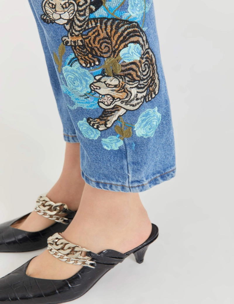 JEANS RECTO GINGER WATER TIGERS