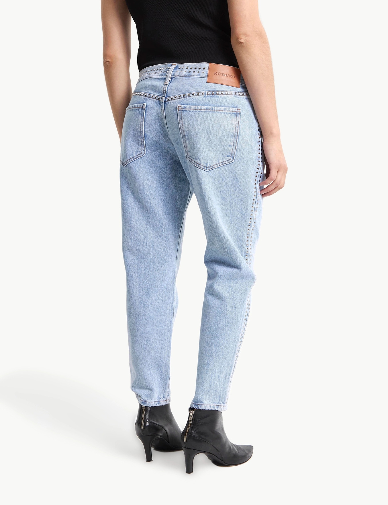 JEANS BOYFIT TASH LIGHT STUDS