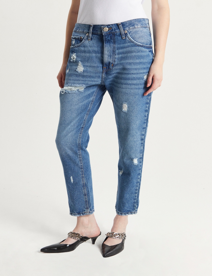 JEANS RECTO GINGER BROKEN BLUE