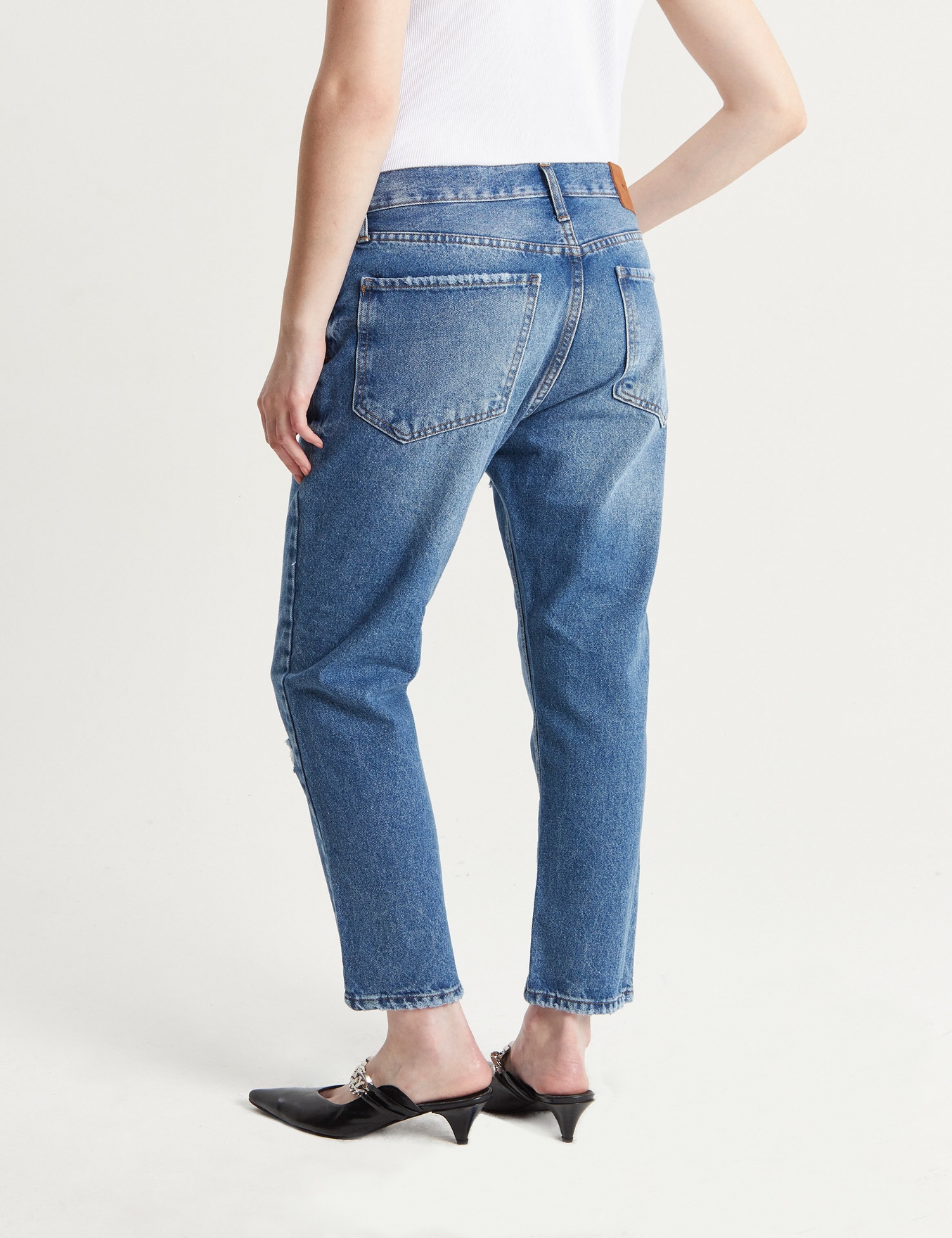JEANS RECTO GINGER BROKEN BLUE