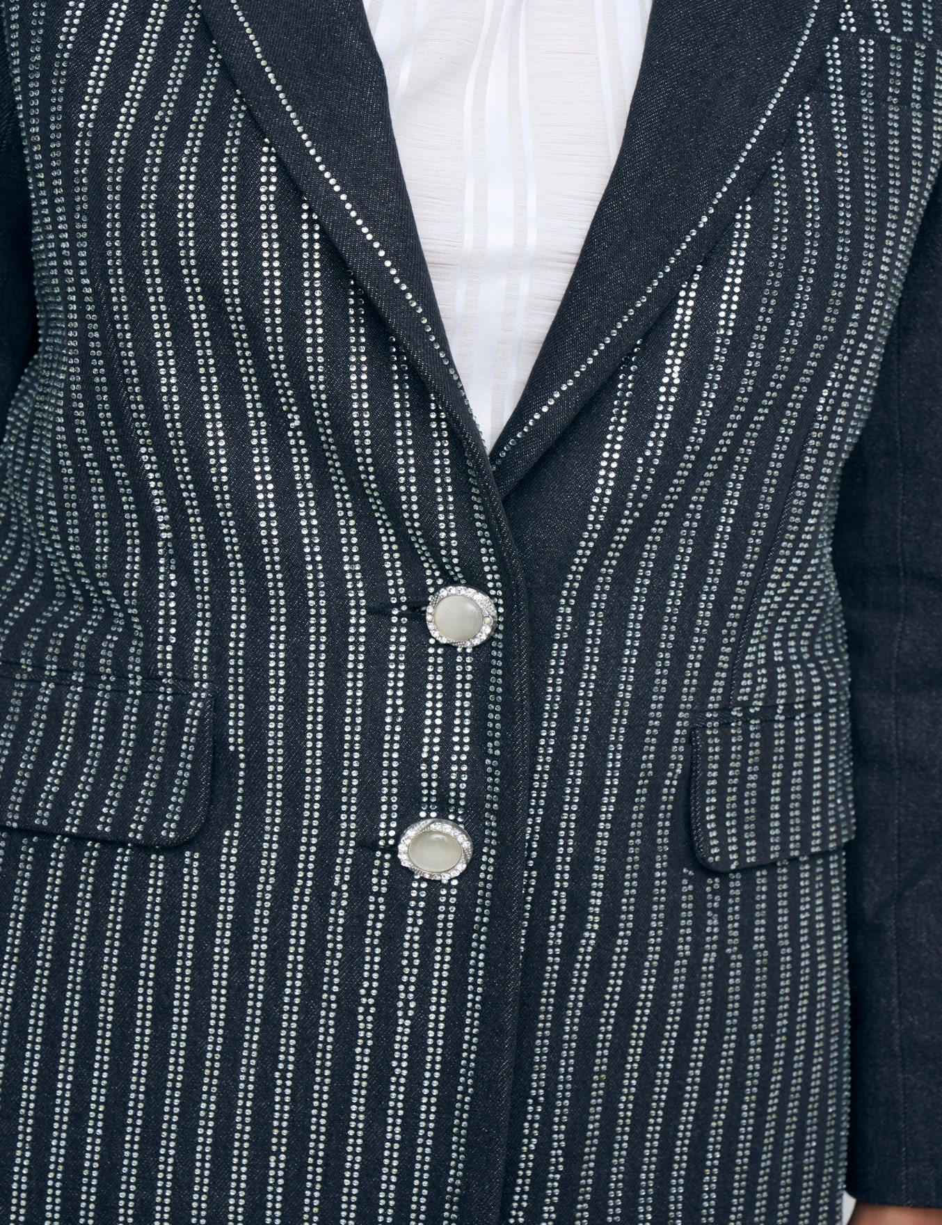 SACO TAILOR SHINY STRIPES