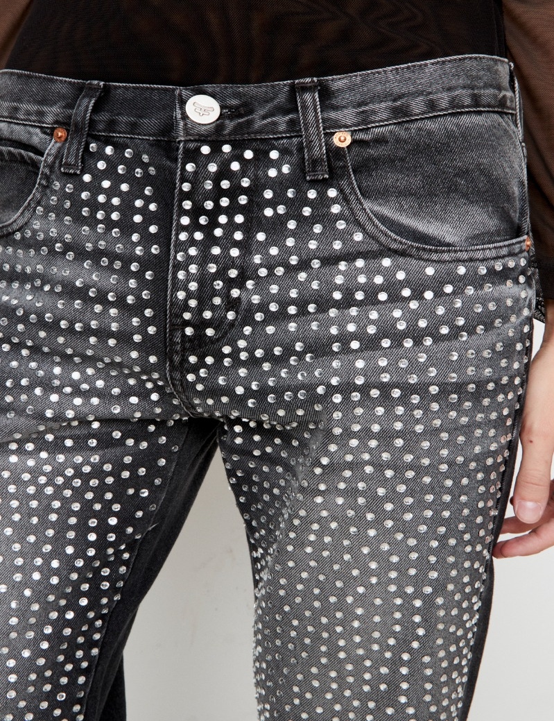 JEANS KATE MOTO BLING