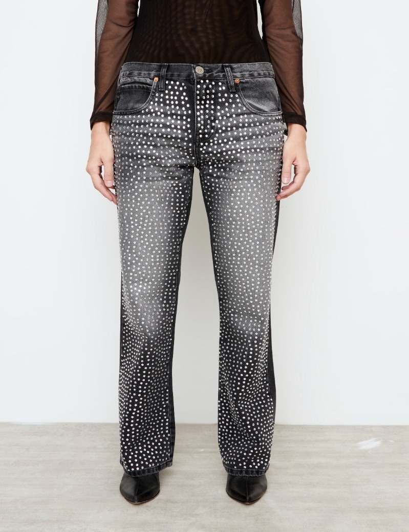 JEANS KATE MOTO BLING