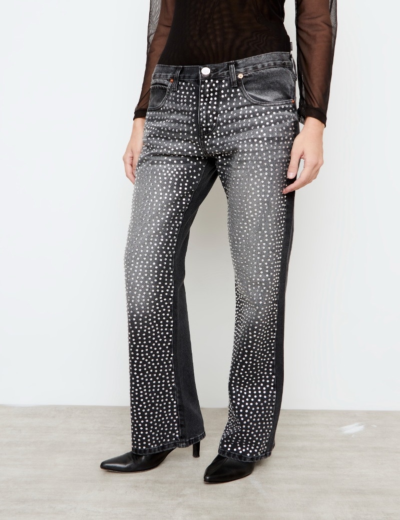 JEANS KATE MOTO BLING