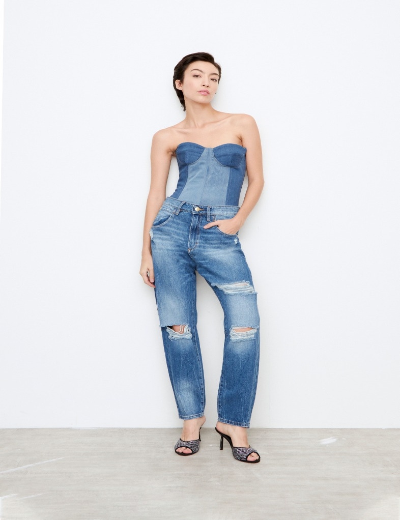 JEANS CARROT SUKI DESTROYED
