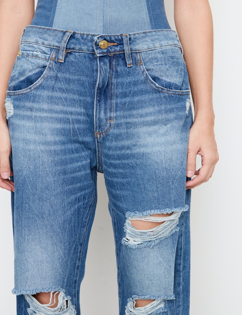 JEANS CARROT SUKI DESTROYED