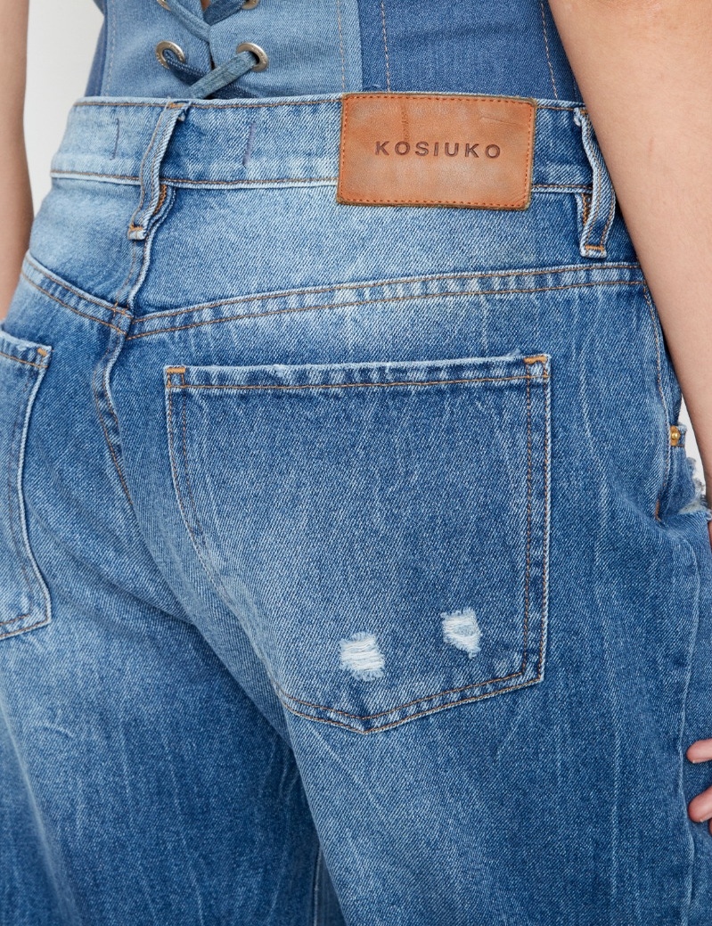 JEANS CARROT SUKI DESTROYED