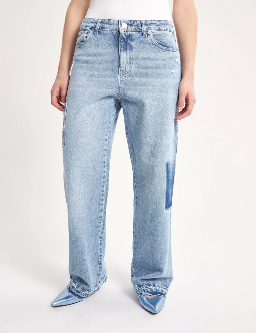 JEANS PATCH BLUE