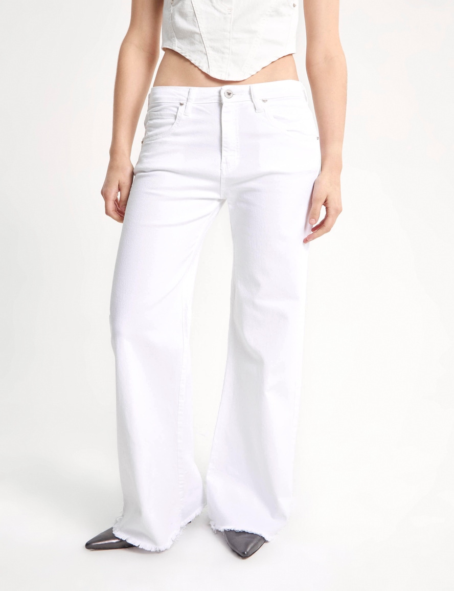PANTALÓN FUNKY WHITE STRETCH
