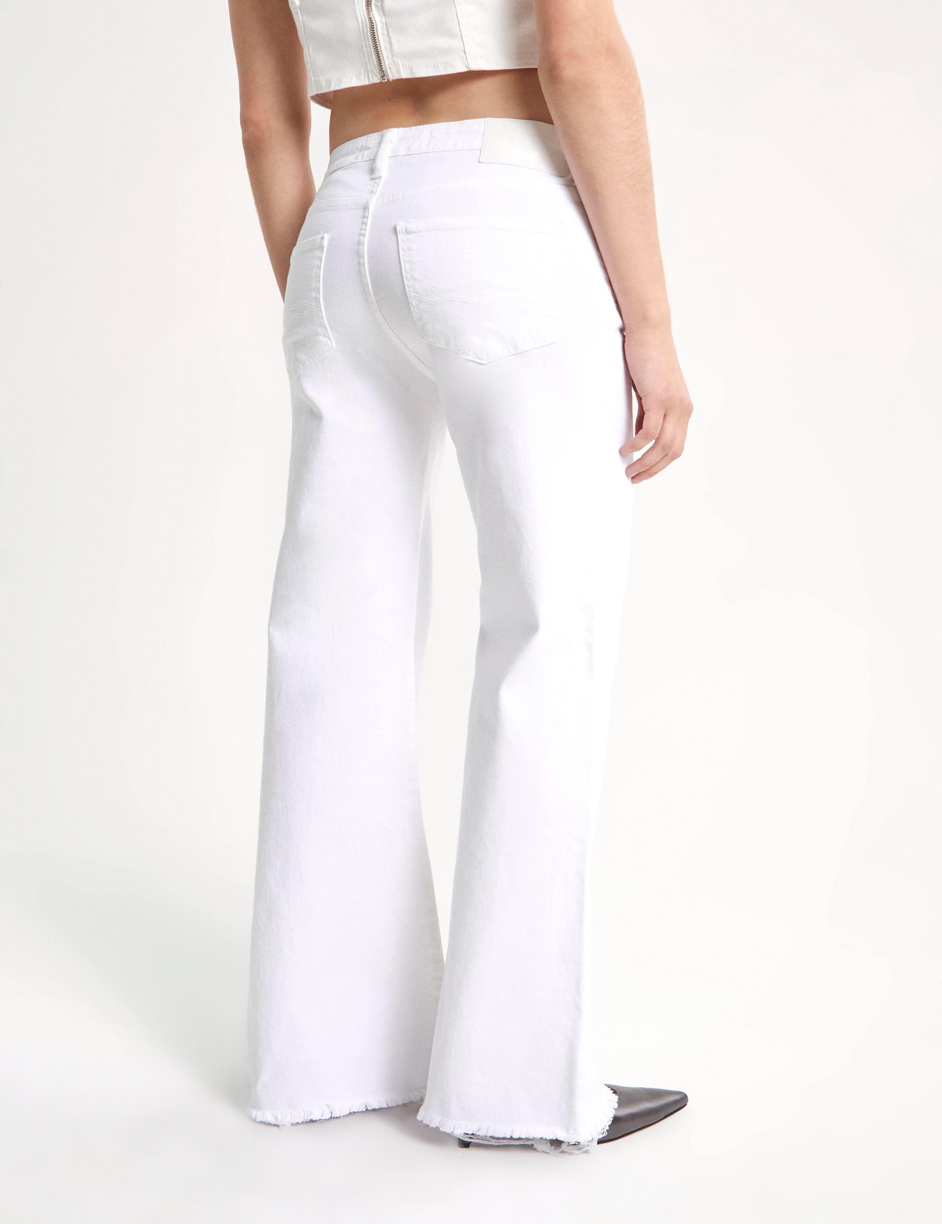 PANTALÓN FUNKY WHITE STRETCH