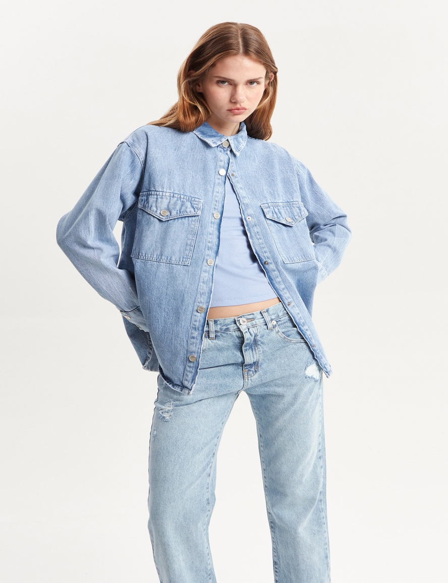CAMISACO AMBITION LIGHT BLUE