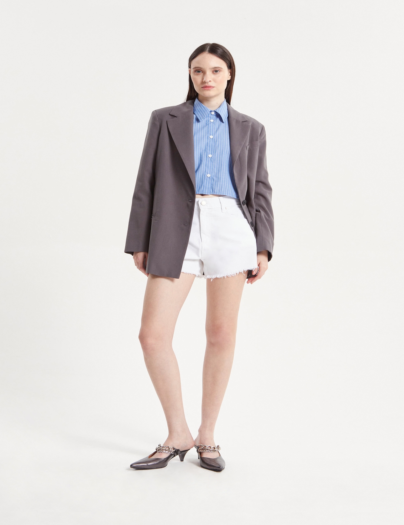 SHORT JOWY WHITE