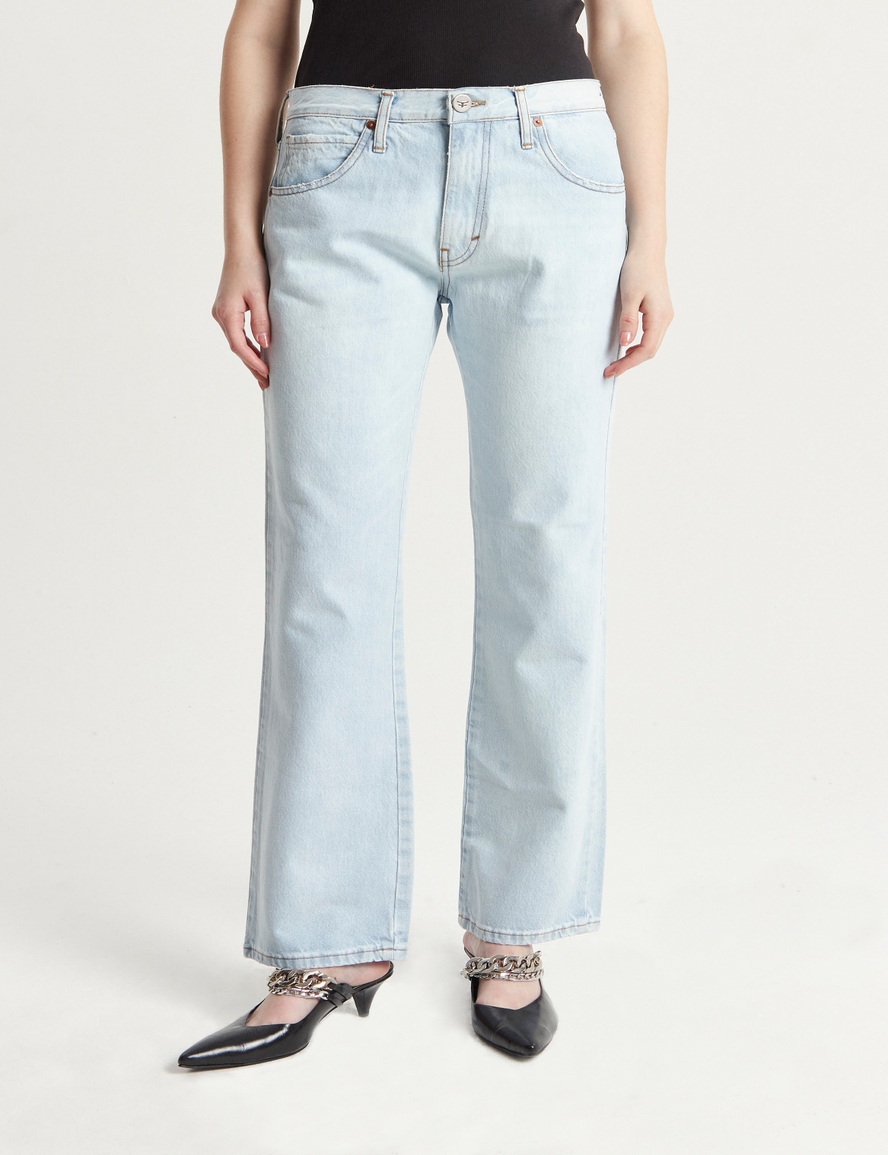 JEANS KATE WIDE BLUE BLEACH