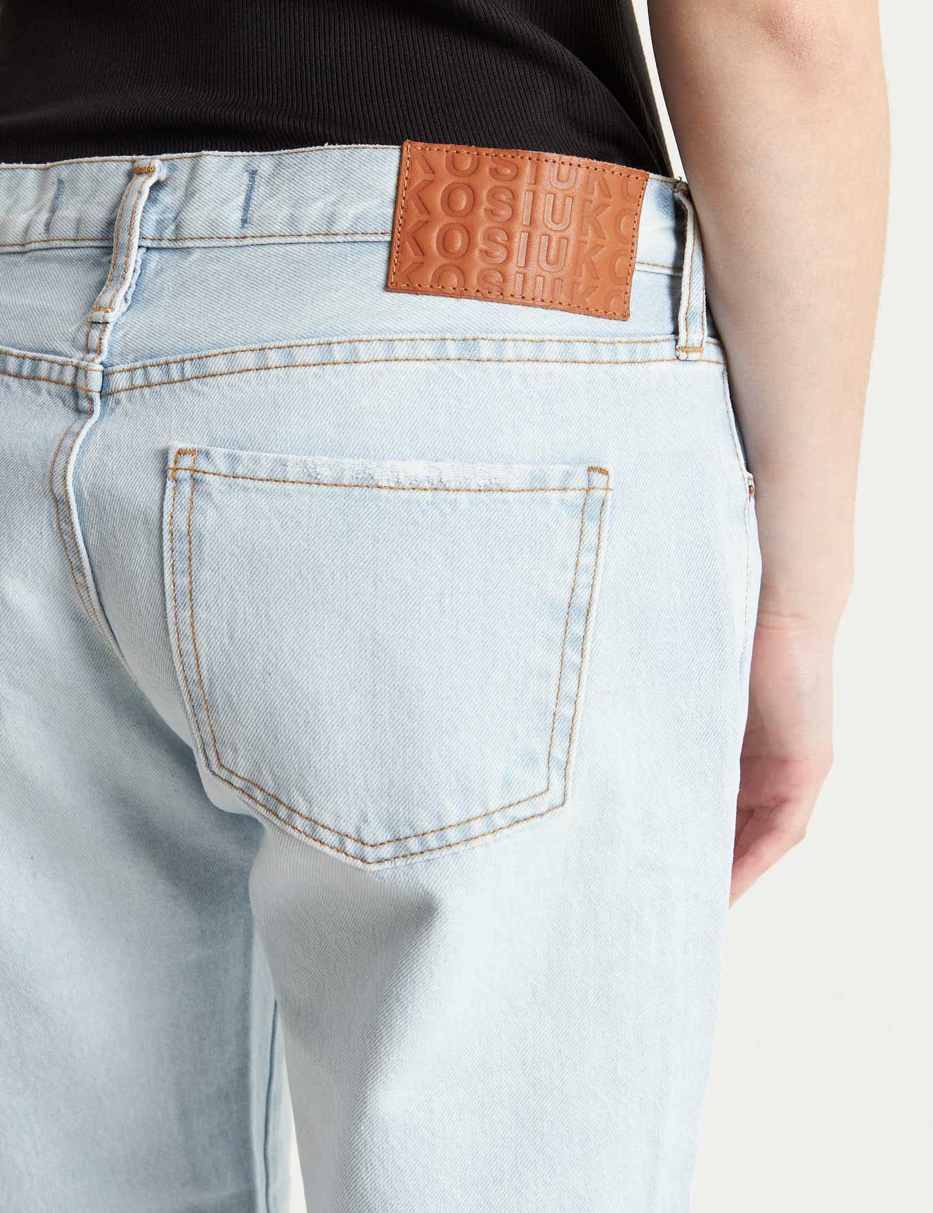 JEANS KATE WIDE BLUE BLEACH
