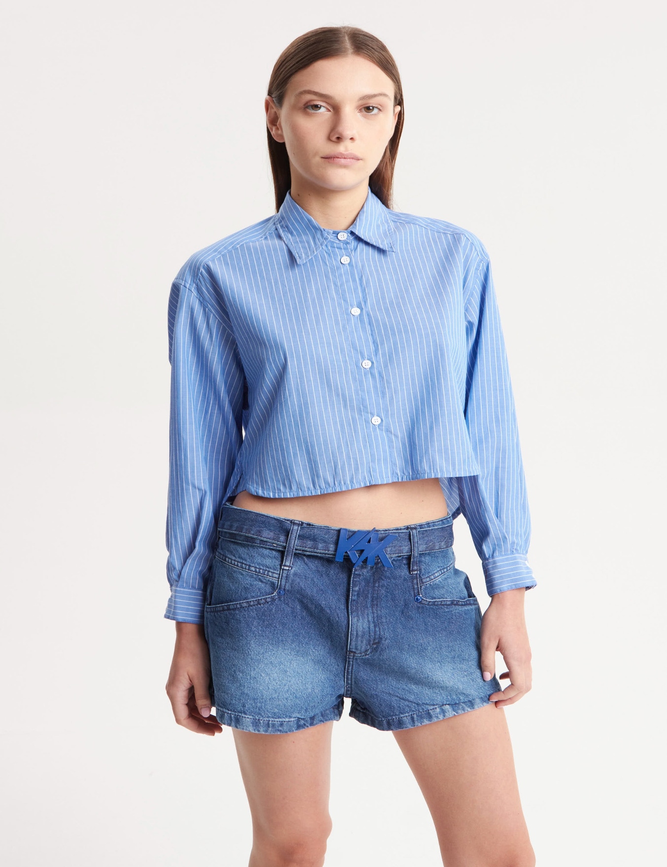 SHORT CATANIA BELT BLUE