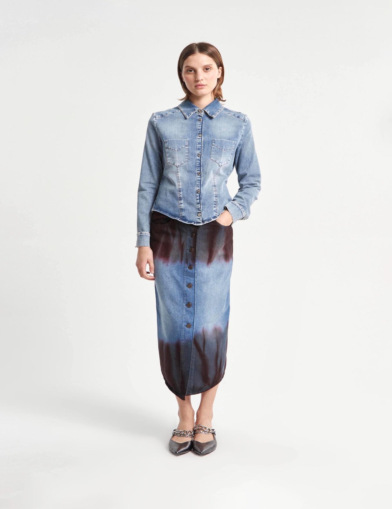 FALDA LONG WEST