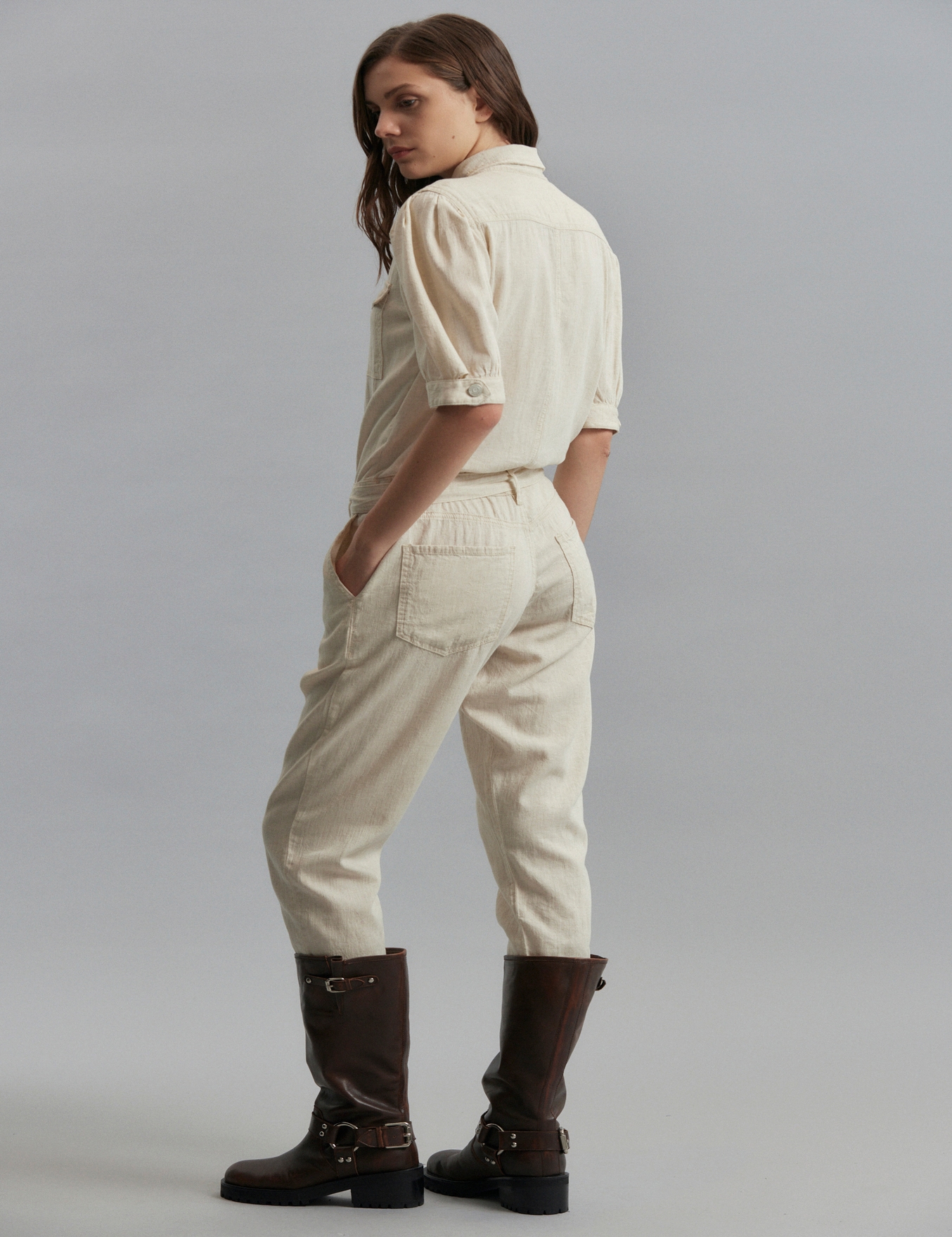 MONO NET LINEN