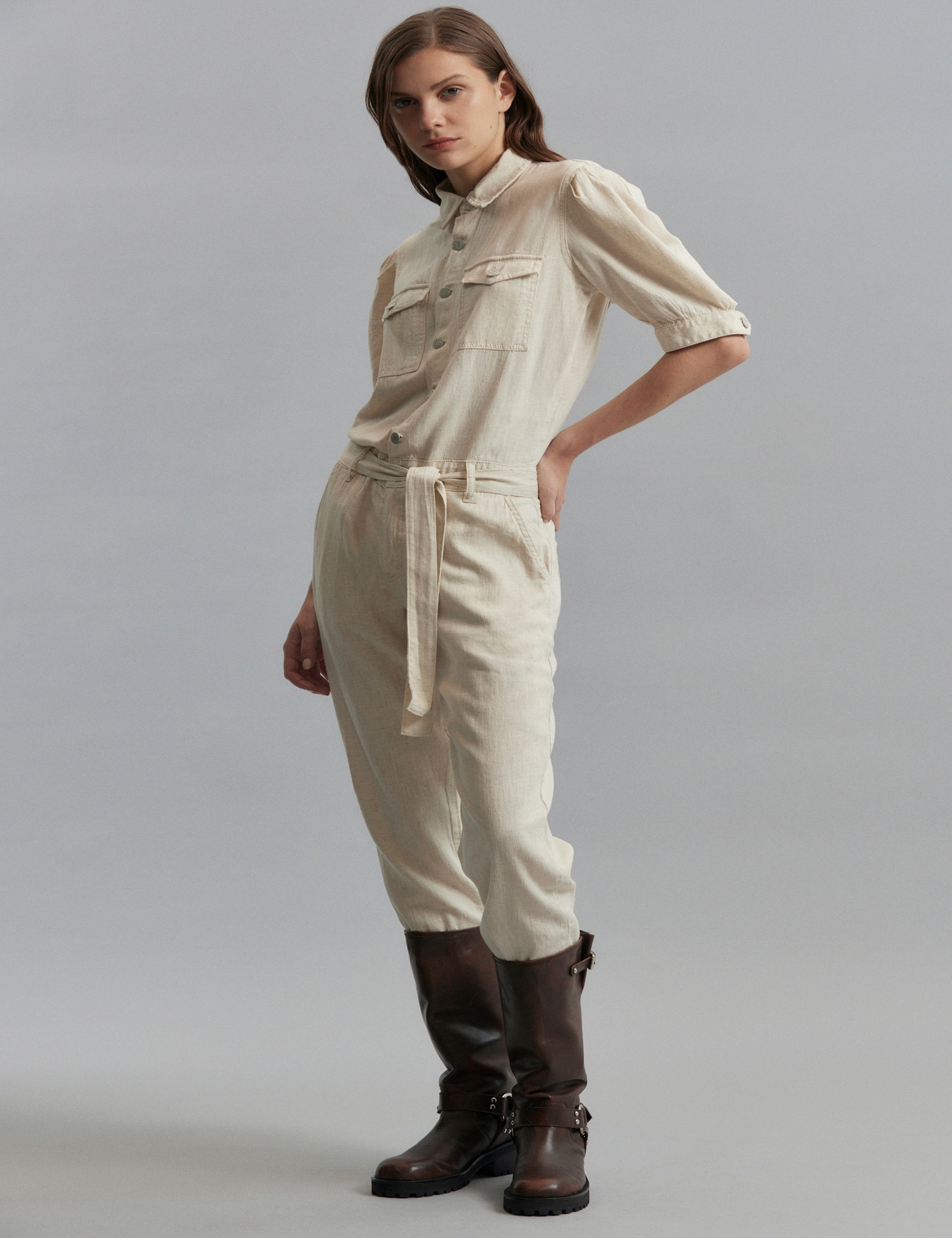 MONO NET LINEN