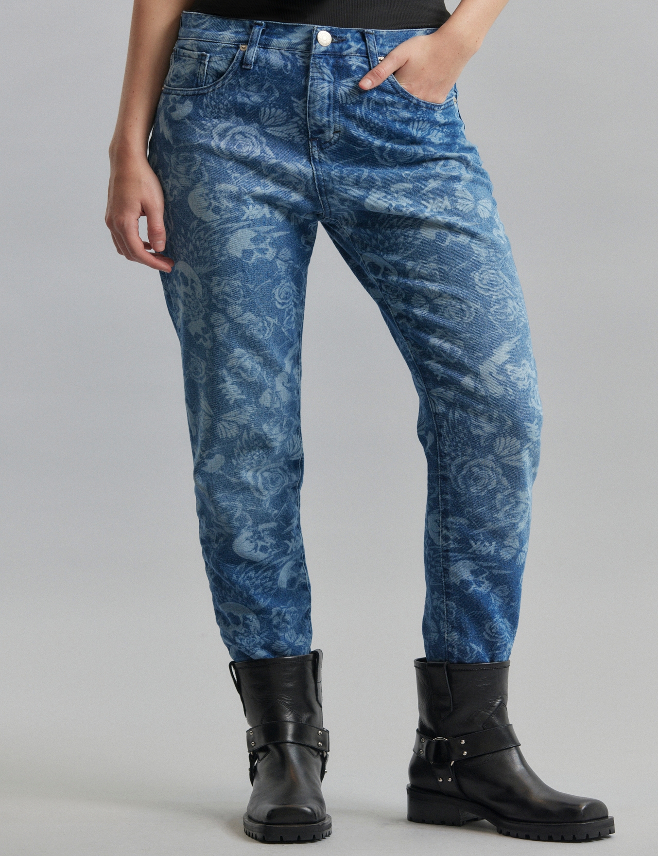 JEANS BOYFIT LASER SHOT