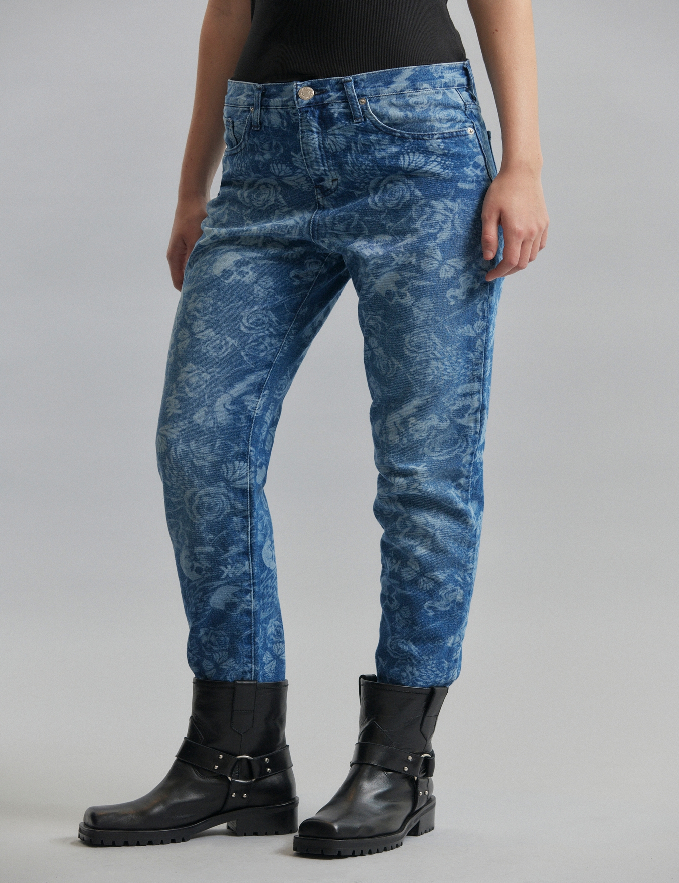 JEANS BOYFIT LASER SHOT