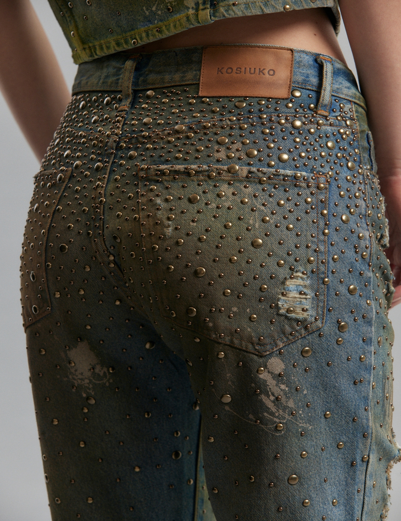 JEANS GINGER KING STUDS