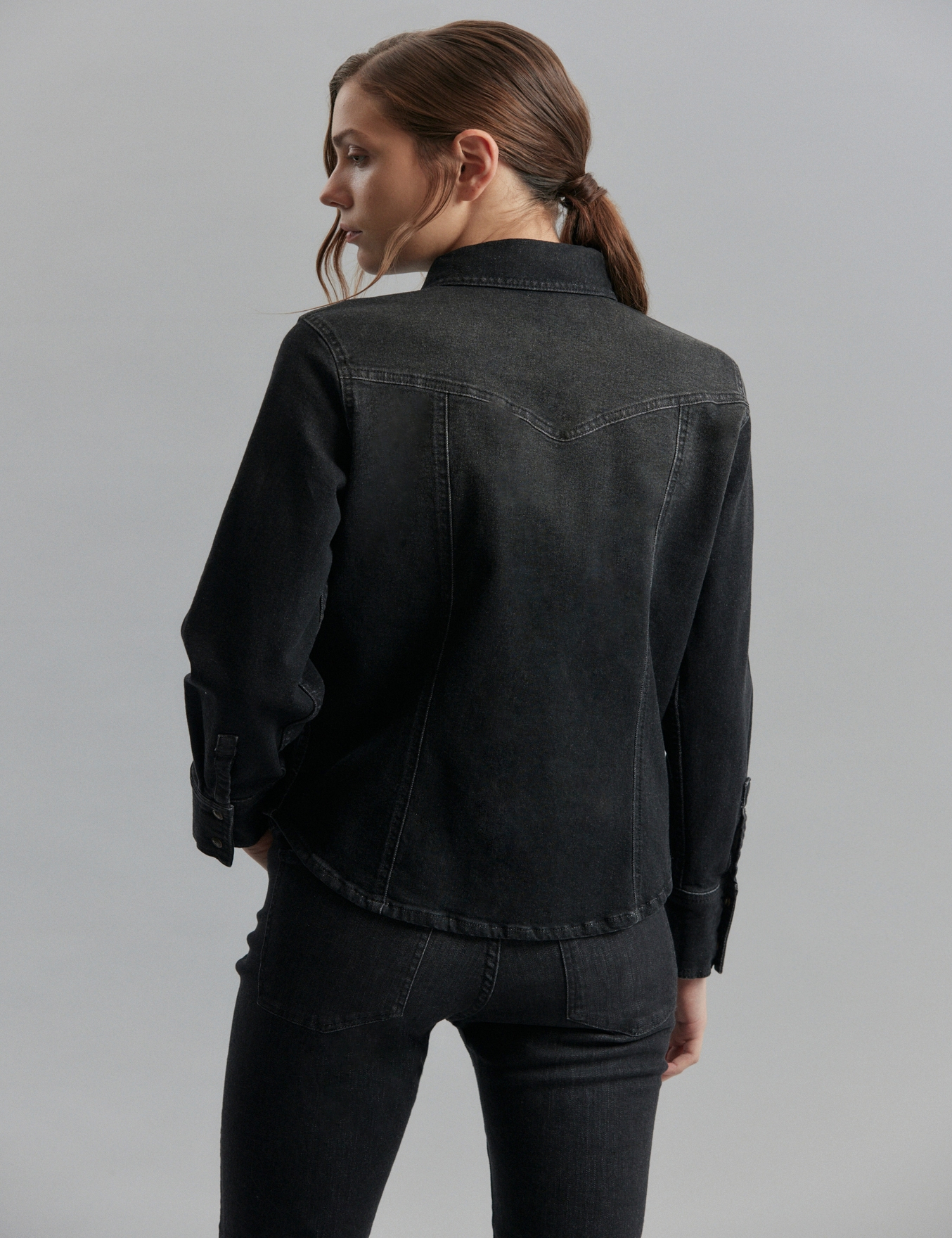CAMISA APPLE BLACK