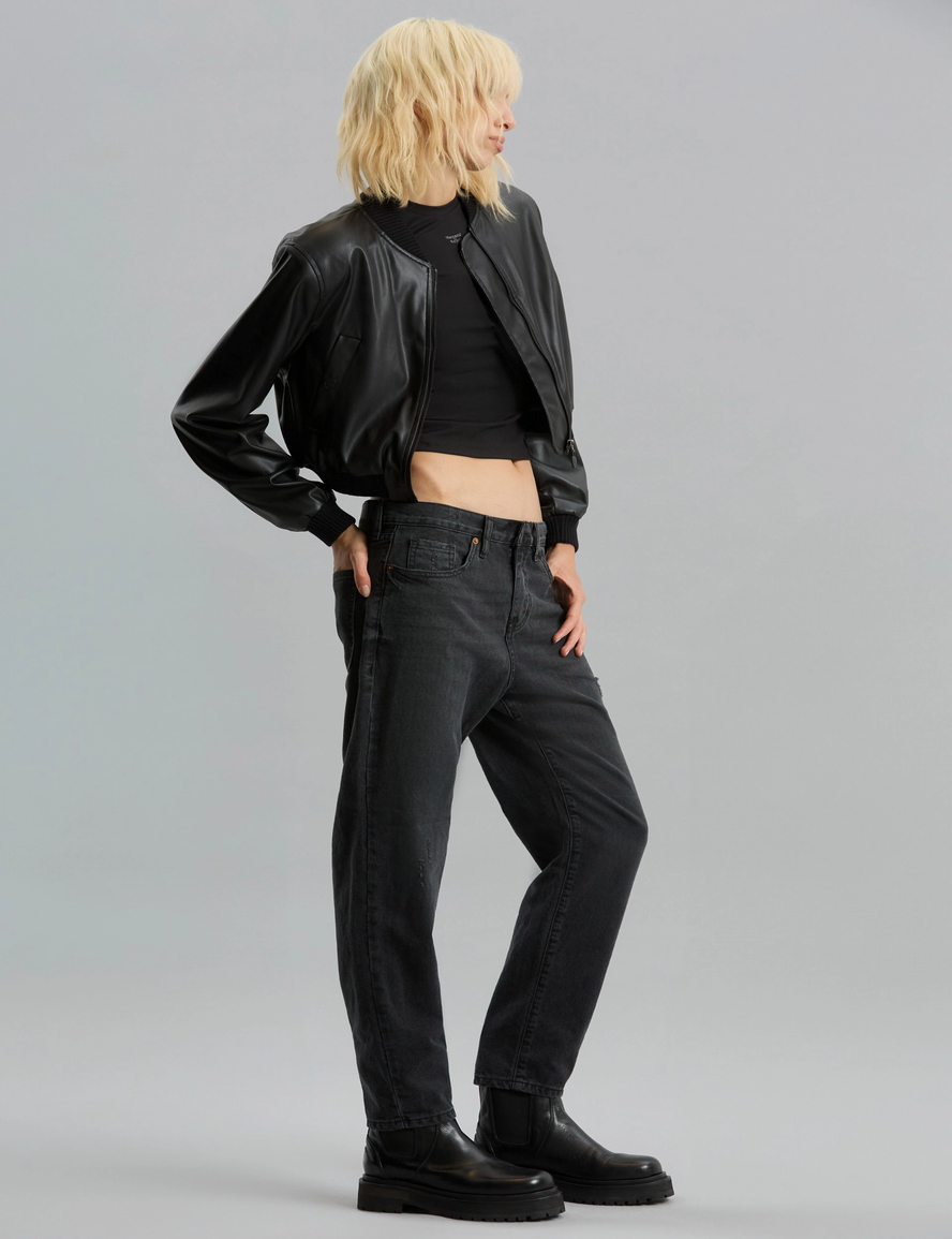 JEANS BOYFIT BLACK SOUL