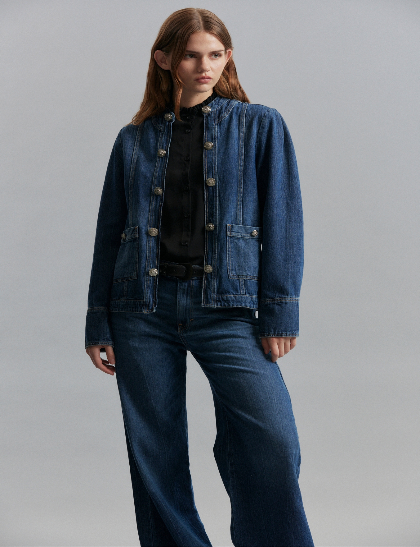 CHAQUETA NAVY IRONIC