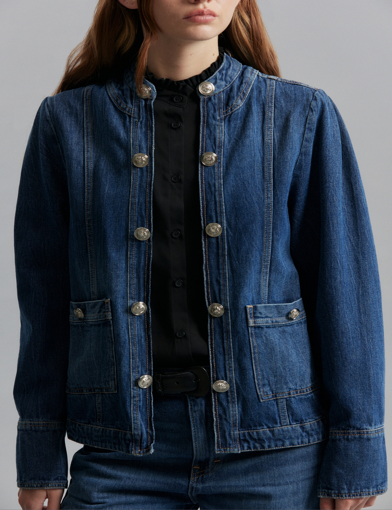 CHAQUETA NAVY IRONIC