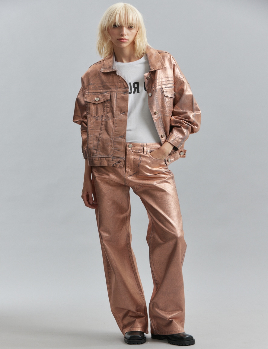 JEANS WARNING GOLDEN ROSE