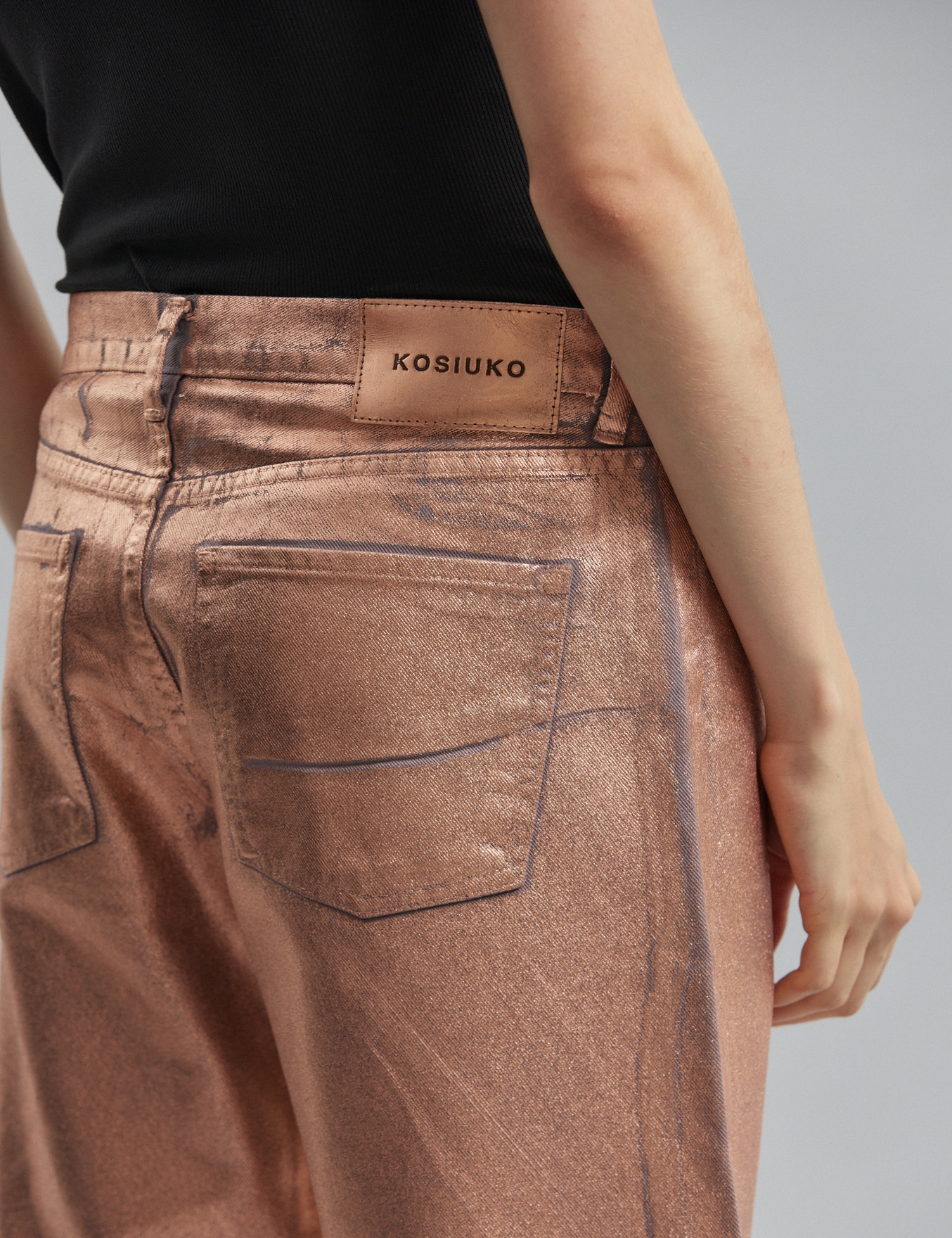 JEANS WARNING GOLDEN ROSE