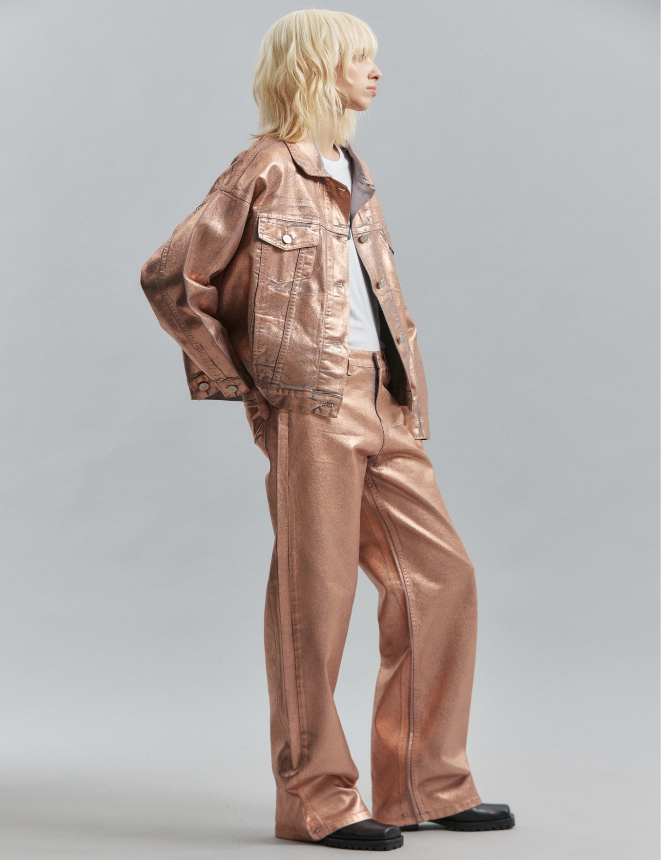 JEANS WARNING GOLDEN ROSE
